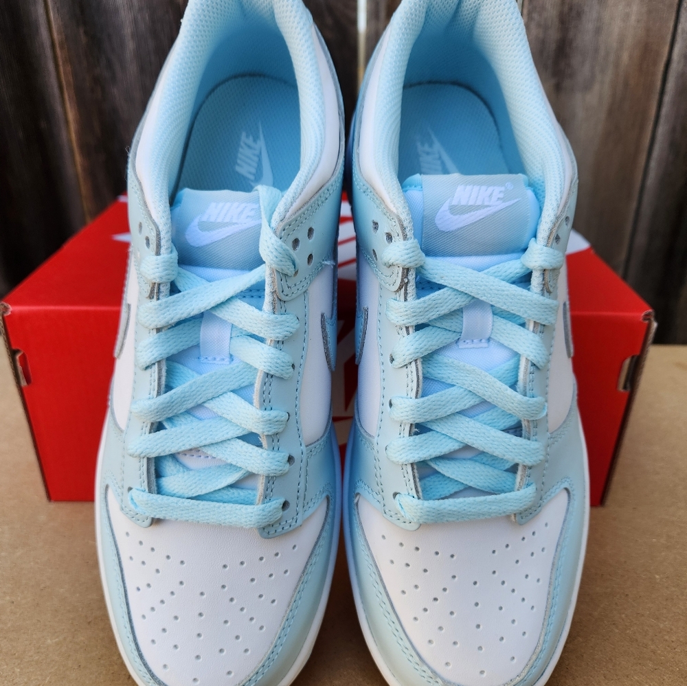 Nike Dunk Low 'GLACIER BLUE' GS-6.5Y Women's 8 - Picture 5 of 8